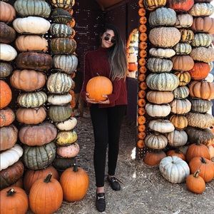 Zara Chunky Red Turtleneck Sweater